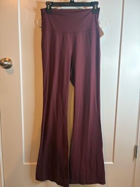 lululemon athletica Plum Flare Yoga Pants